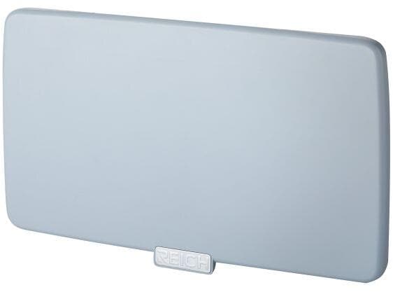 Reich Deckel, Smart Supply, 2-fach, grau matt