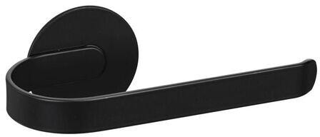 Maximex Turbo-Loc Bivio Toilettenpapierhalter, Aluminium, schwarz