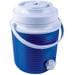 Camp4 Kühlbehälter mit Hahn, 5,8L, blau/weiß
