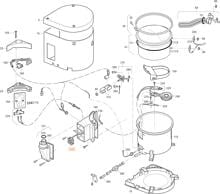 Verbrennungsluftmotor mit Kabel - Truma Ersatzteil Nr. 70010-25500 - für Bootsboiler BMN