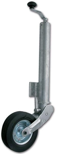 Carpoint Stützrad mit Vollgummireifen, 400kg, 200x60mm