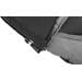 Outwell Contour Deckenschlafsack, 220x85cm, Zipper links, schwarz