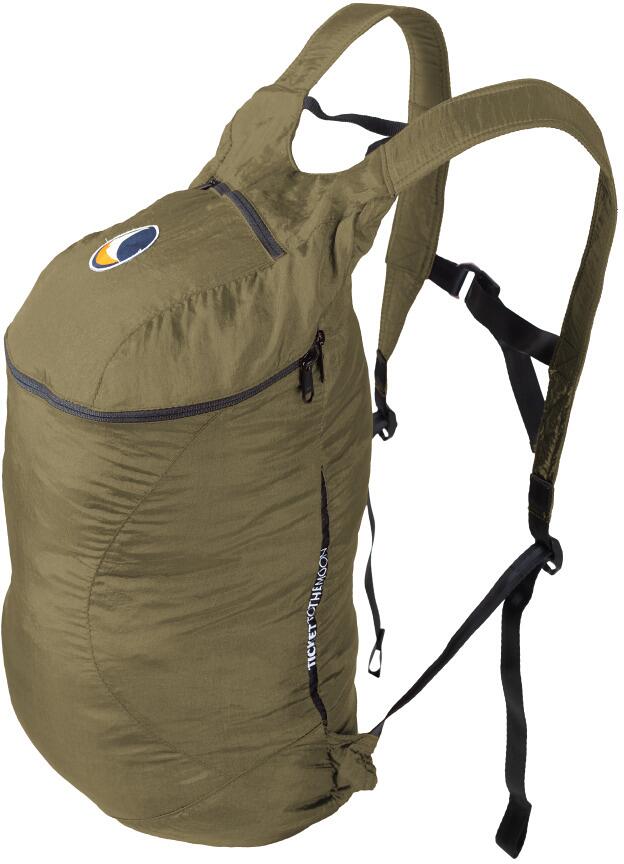 Ticket to the Moon Backpack Plus Premium Rucksack, 25L, Olive Brown