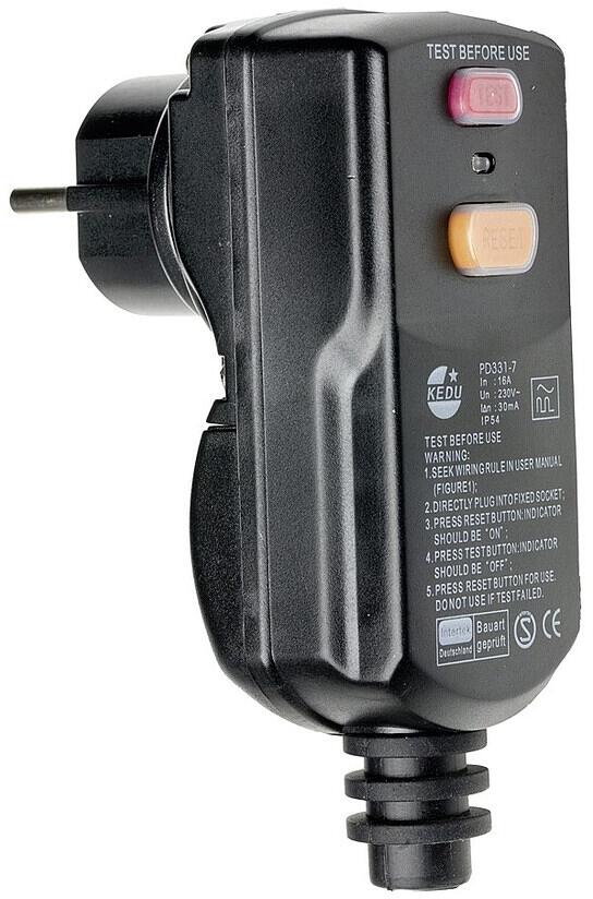 Weingärtner PRCD-Zwischenstecker