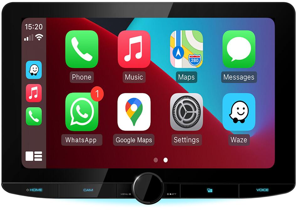 Kenwood DMX9724XDS 10.1-Zoll-Moniceiver 1-DIN