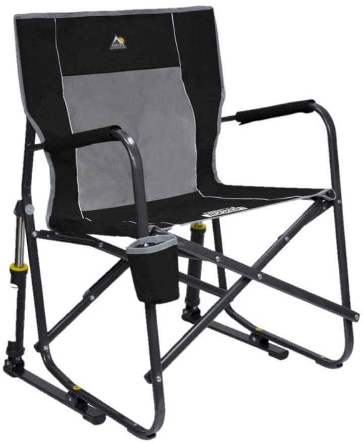 GCI Outdoor Freestyle Rocker Schaukelstuhl, schwarz
