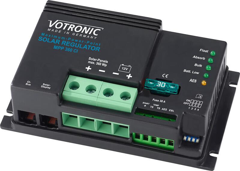 Votronic MPP360 CI Digital Solarregler, 12V