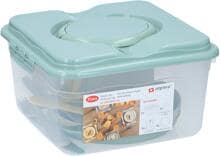 ALPINA Picknick-Set, 21-teilig, transparent
