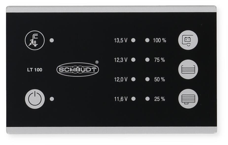 Lippert LT 100 LED Kontrollpanel f. Elektroblock CSV409