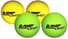 Vivere RampShot Ersatzbälle, 4 Stück, grün/gelb