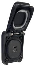 Scanstrut Ventura Außensteckdose Dual USB-C, 6A, 12V