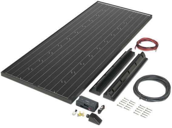 Büttner Elektronik CDS Power Line Solar-Komplettanlage, MT-SM-130, 130W