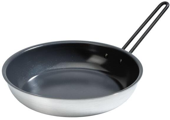 GSI Outdoors Bugaboo Keramik-Pfanne, silber/schwarz, Ø25cm