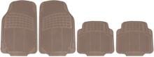 Heyner Premium Gummi Fußmatten UNIVERSAL beige