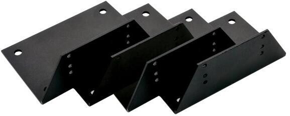 Solara HSP Haltewinkel-Set, schwarz, 4er Set
