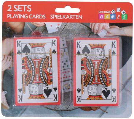 Spielkartensatz, 2er Pack