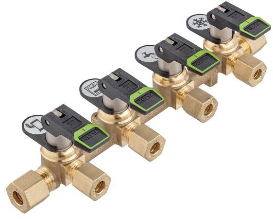 GOK Verteilerblock Marine KSV-AB lang, 4 Abgänge