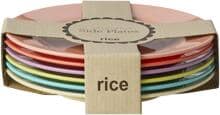 Rice Melamin Dessertteller, Glory Days Colors, 6er Pack