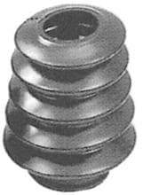 Faltenbalg für GRAU-Bremse 135 x 55/55 mm