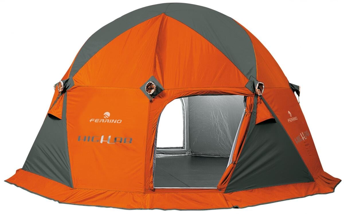 Ferrino COLLE SUD Kuppelzelt, 6-Personen, 380x380cm, orange
