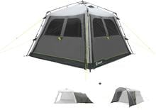 Outwell Fastlane 300 Pavillion, 300x300cm, grau inkl. Anbau + Vordach - Camping Wagner Edition