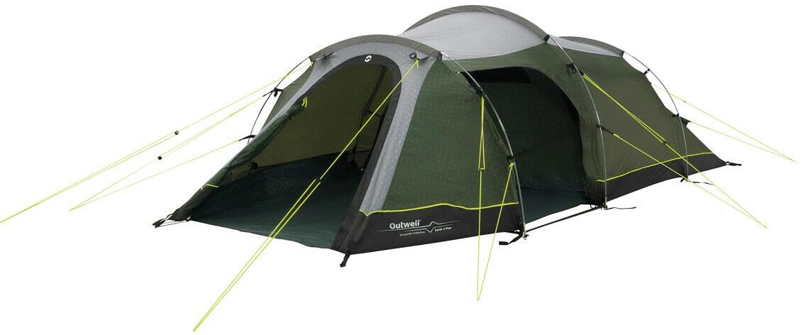 Outwell Earth Plus Tunnelzelt, 3-Personen, 200x415cm, grün