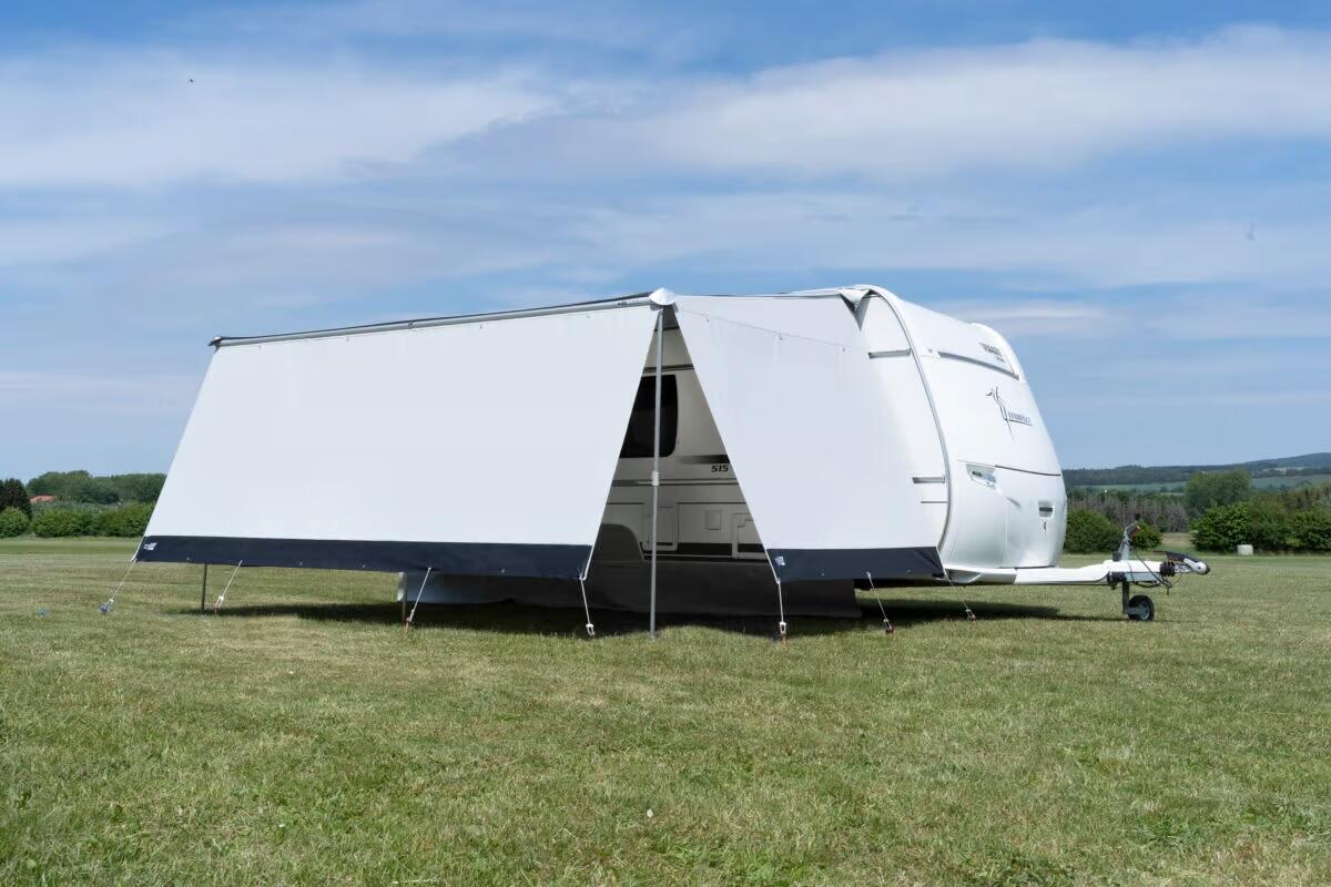 Wigo Rolli Plus Bloxx Rain Seitenwand für volleingezogene Modelle, 250cm, links