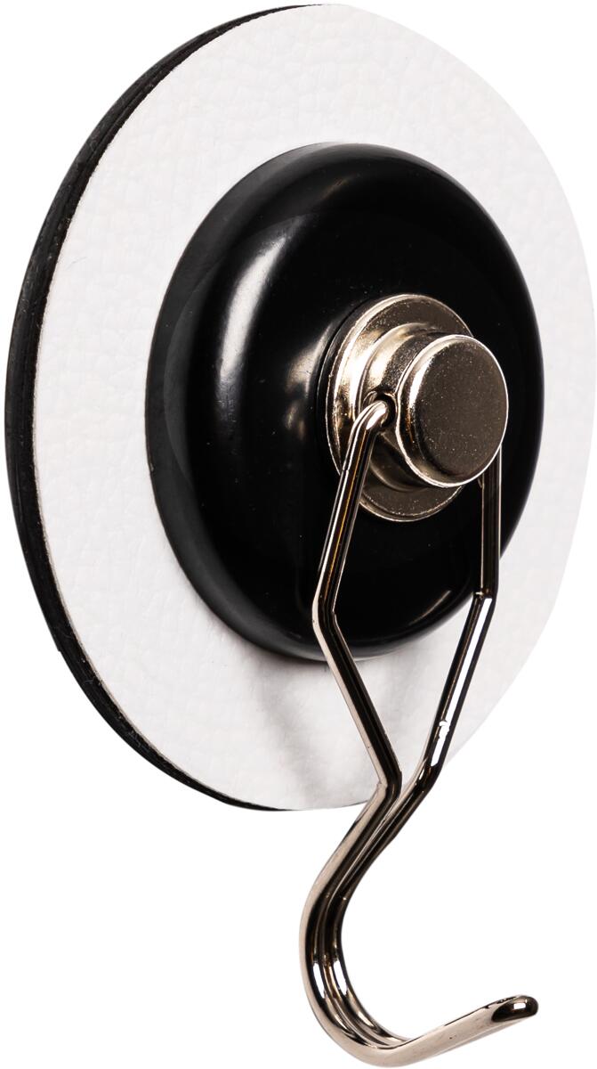 silwy Magnet-Haken The One inkl. Metall-Nano-Gel-Pad, weiß