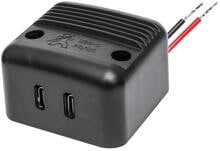 Pro Car Aufbau-Power USB-C Doppelsteckdose, PD/QC EV, max. 2x30W