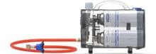 Cadac Trio Power Pak Gasdruckregler mit Schlauch für Gaskartuschen, 50mbar