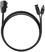 Ecoflow Power Hub Solarkabel, Länge 6 m, schwarz