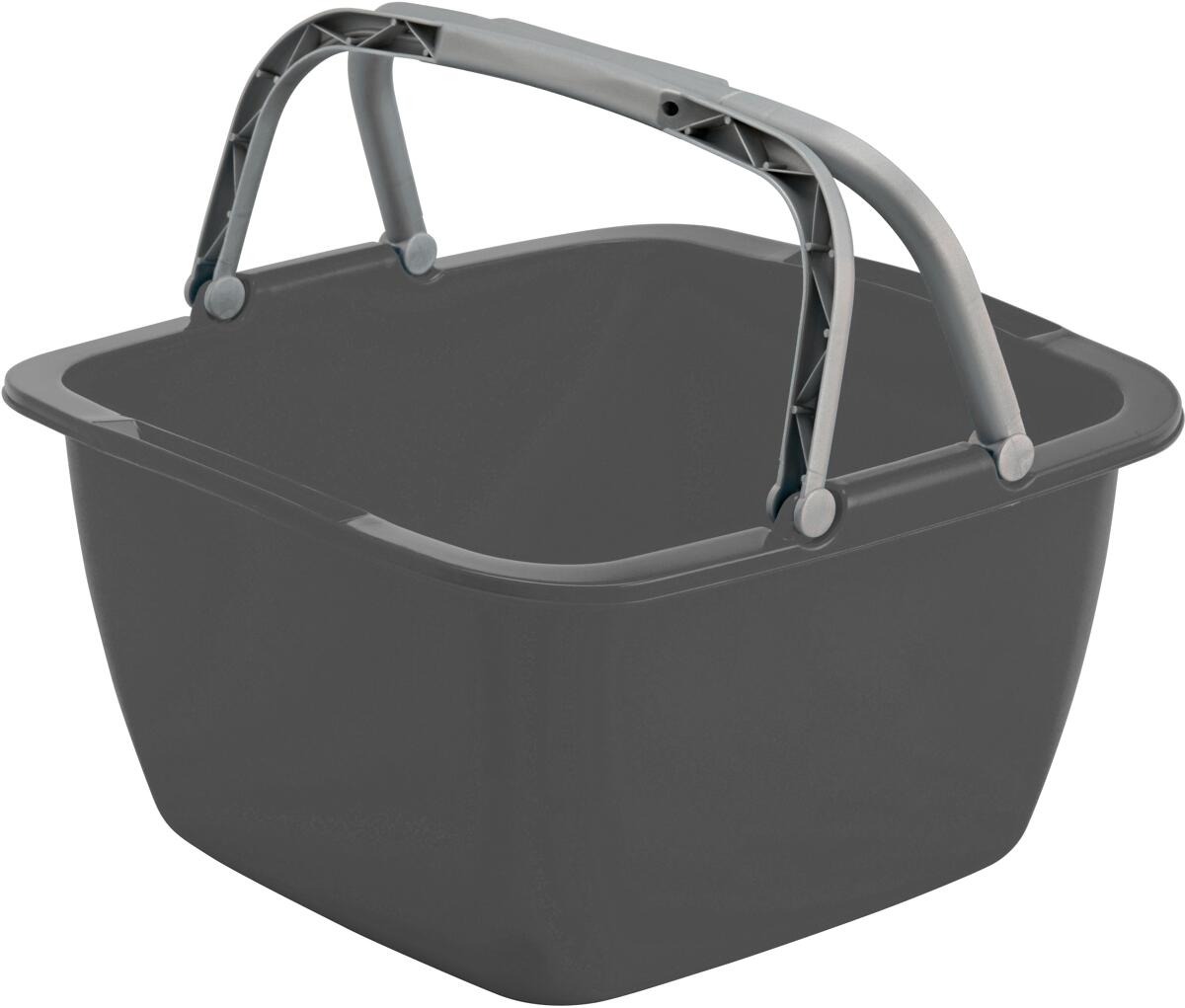 Bo-Camp Square Spülschüssel, 18,5L, grau
