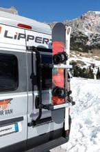 Lippert R-SKIRUN Snowboard/Ski-Kit für R-Bike Van Fahrradträger