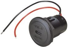 Pro Car Power USB-C Einbausteckdose, PD/QC, 60W, ohne LED