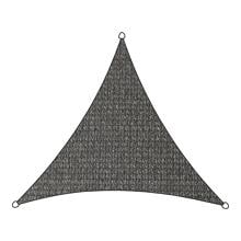 Livin" Outdoor Sonnensegel dreieckig, HDPE, anthrazit, 500cm