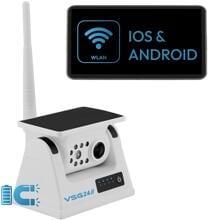 VSG24 TOURING HD WLAN Rückfahrkamera, mit AKKU Magnet für Andoid und IOS