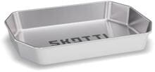 Skotti Plade Teller, 20,5x15x3cm, Edelstahl