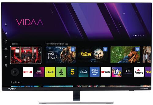 Avtex AV27TS Vidaa FHD Smart TV Fernseher, 12V, 27", HD-Ready, DVB-S2/T2, WiFi