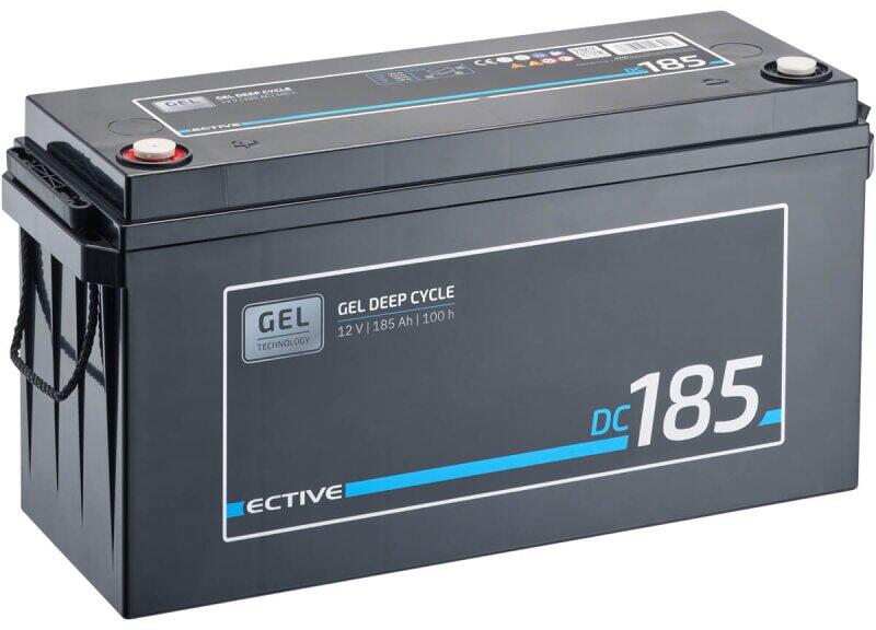 ECTIVE DC Gel Deep Cycle Versorgungsbatterie, 185Ah