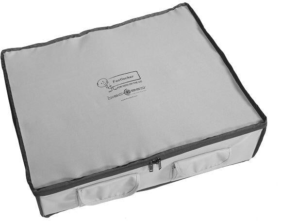 Disc-O-Bed Footlocker für Kid-O-Bunk Betten, grau