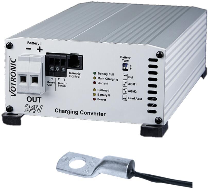 Votronic VCC Ladewandler 2412-45Li, 24V/12V/45A
