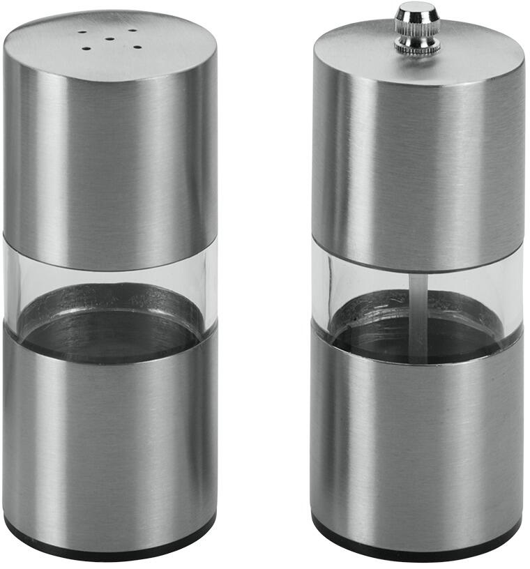 Metaltex Salzstreuer u. Gewürzmühle, 2er-Set