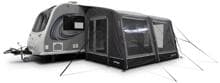 Vango Balletto Pro Air 390 aufblasbares Vorzelt, 250x192x390cm, Shadow Grey