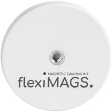 Brugger flexiMAGS Magnet, rund, 66mm, weiß