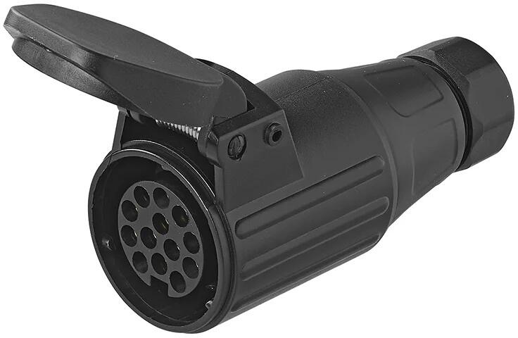Pro Plus KontraStecker, 13polig aus PVC bei Camping Wagner Campingzubehör