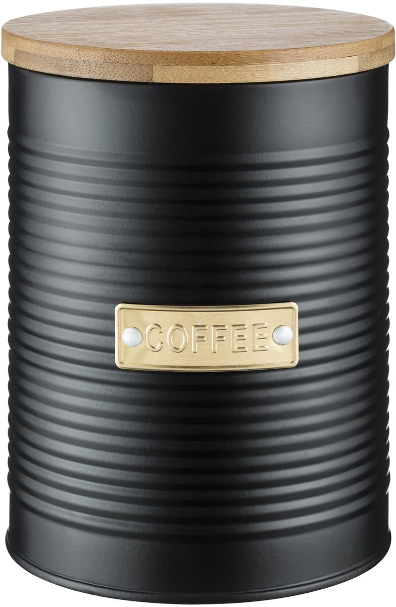 Typhoon Otto Collection Vorratsbehälter, 1,4l, schwarz, kaffee