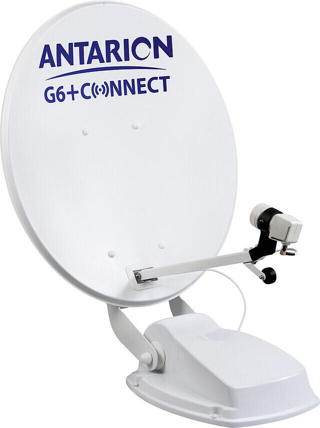 Antarion G6+ Connect automatische Satanlage, 65cm, Single, Parabolantenne, weiß