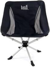 BasicNature Relax 360 Travelchair, schwarz