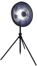 Eurotrail Aufladbarer Standventilator, schwarz