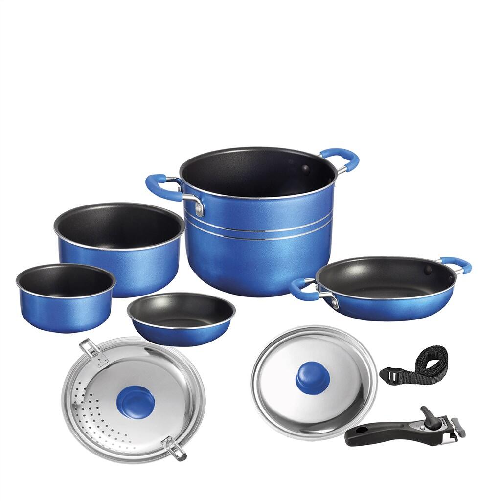 Brunner Skipper Kochtopfset, Aluminium, 9-teilig, Ø20cm